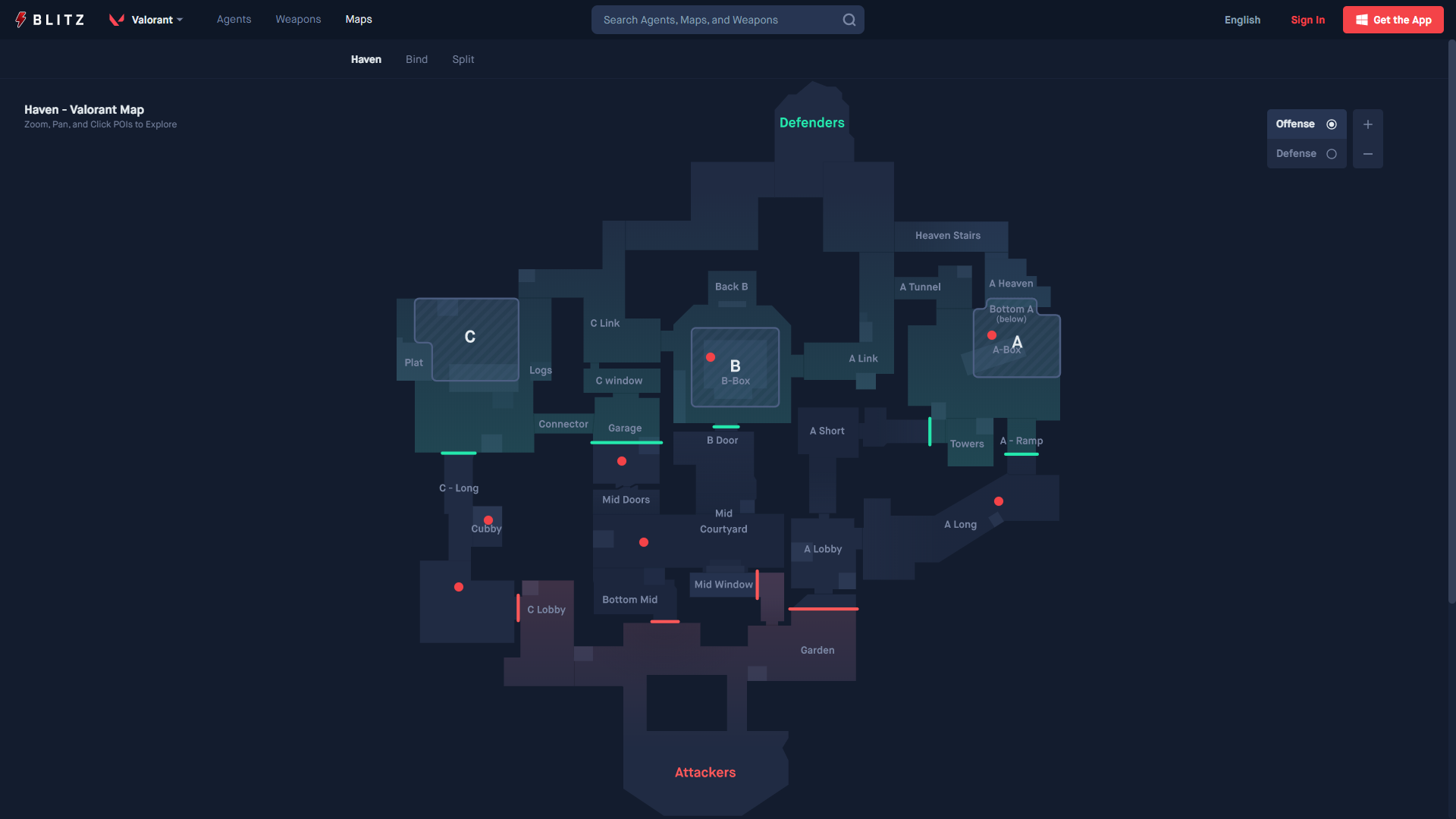 An overview of the Haven map... (source: Blitz)