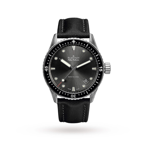 5000 0130 NABA Blancpain Fifty Fathoms Bathyscaphe - one of the worst offenders in bad date window placement
