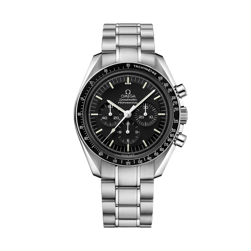 311.30.42.30.01.006 Omega Speedmaster - the tool watch that went to the moon; no superfluous date complication here